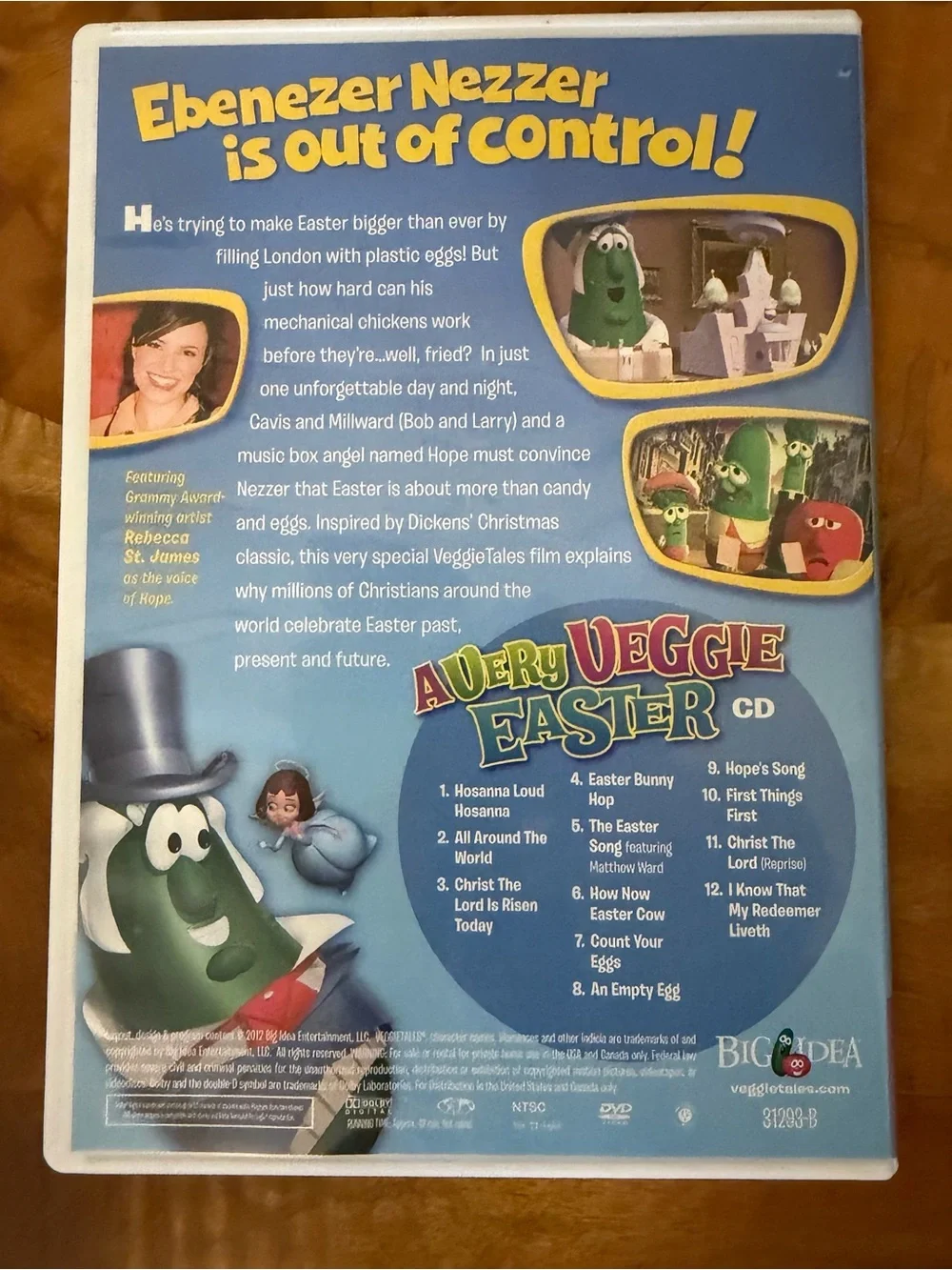 Veggie Tales DVDs A Verry Veggie Easter Collection Vol 1&2